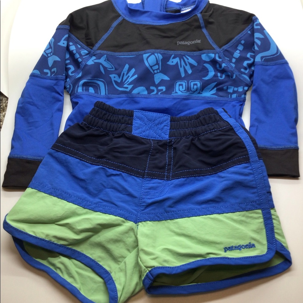 Patagonia baby swim outfit